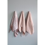 AP 50x90 3LU HAVLU SETI TULIPA - HAVLU SET Pembe 