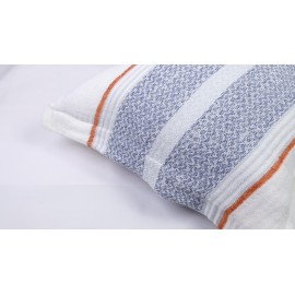 ÇİFT KİŞİLİK PAMUK YATAK ÖRTÜSÜ SETİ CALI INDIGO - YATAK ORTUSU SET