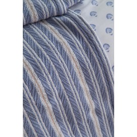 ÇİFT KİŞİLİK TIMELESS SET FLORANTINE BLUE - YATAK ORTUSU